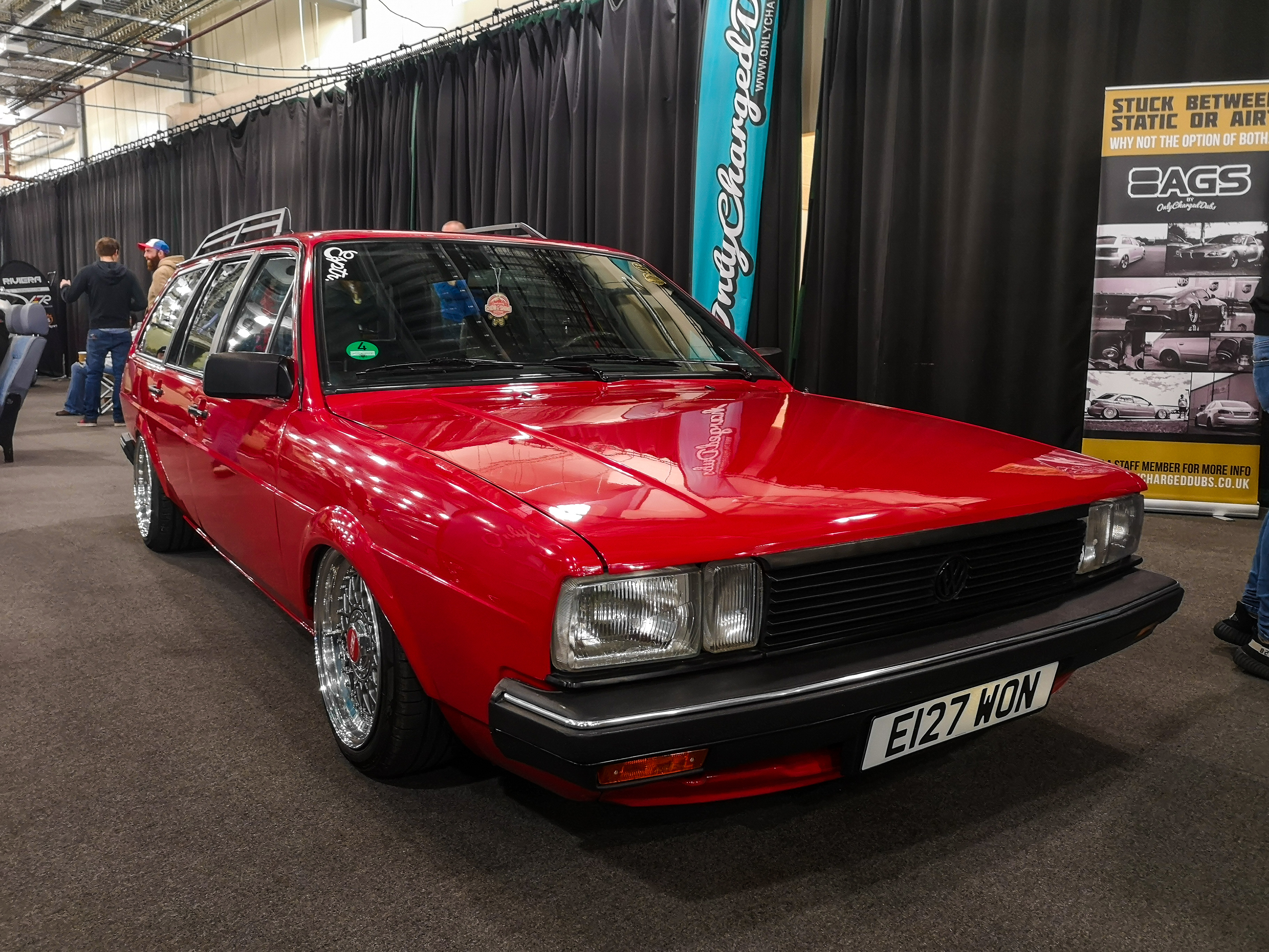 Red Passat B2 Estate