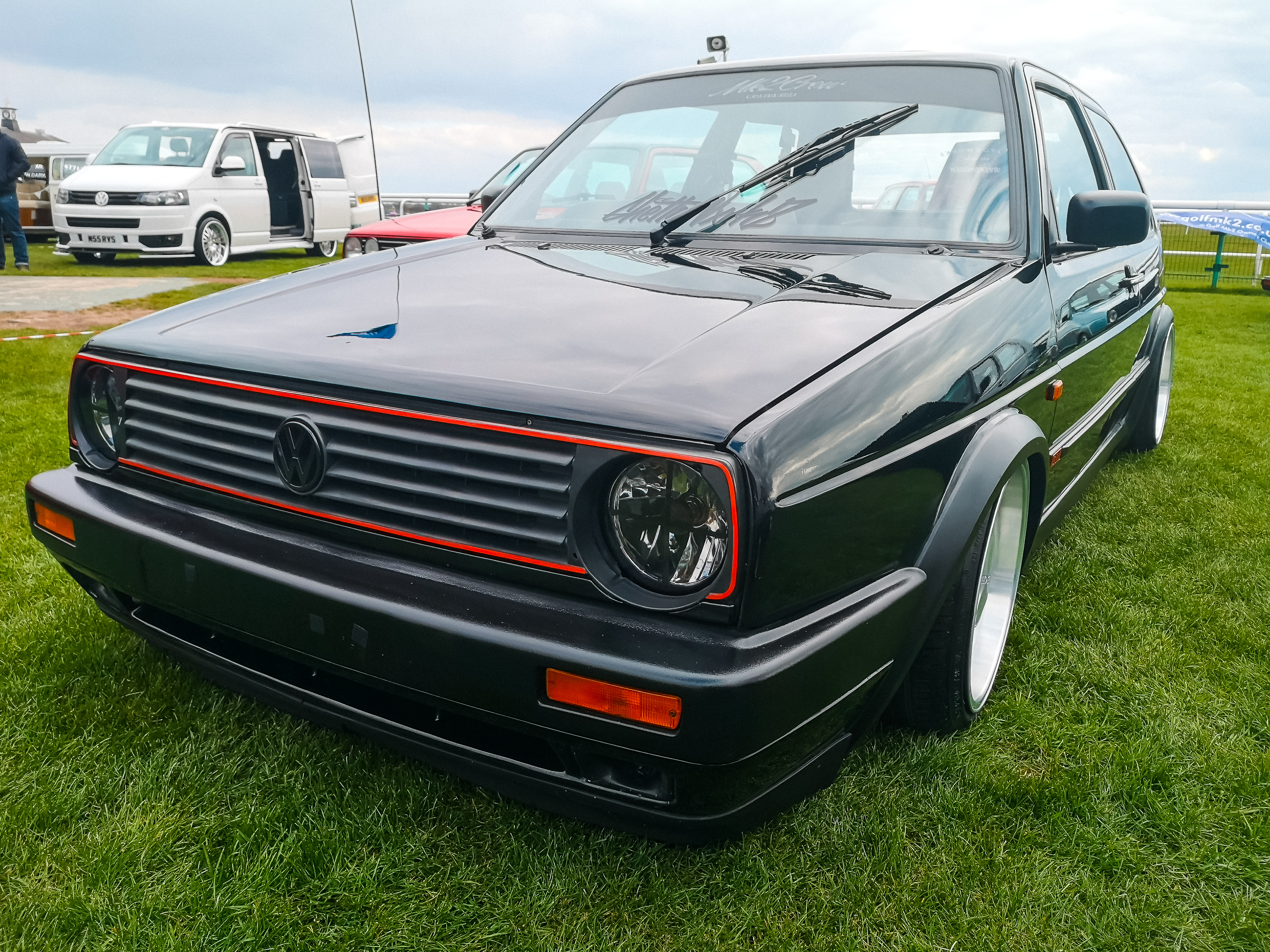 Black Big Bumper MK2 Golf