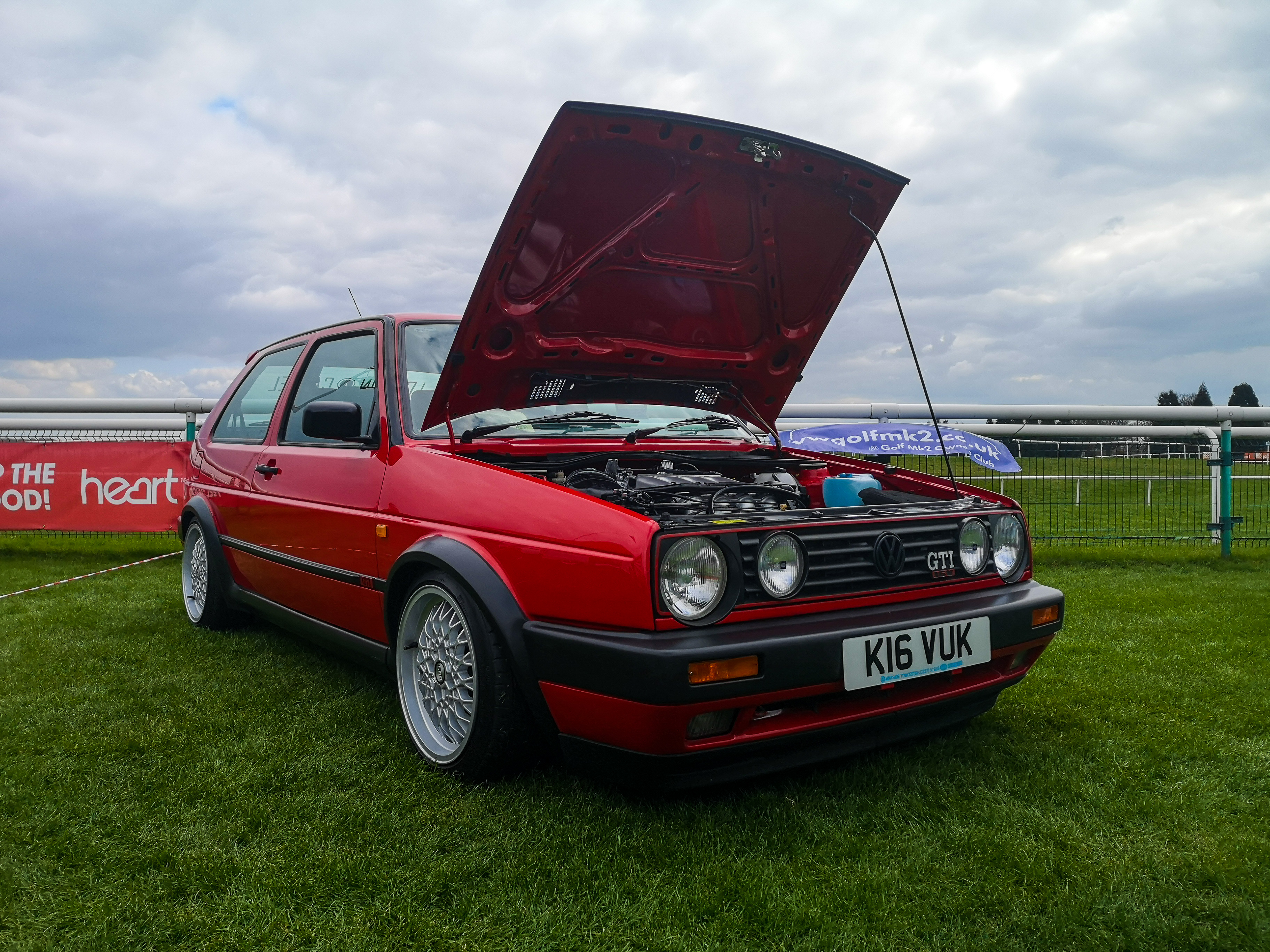 K Reg Red MK2 Golf
