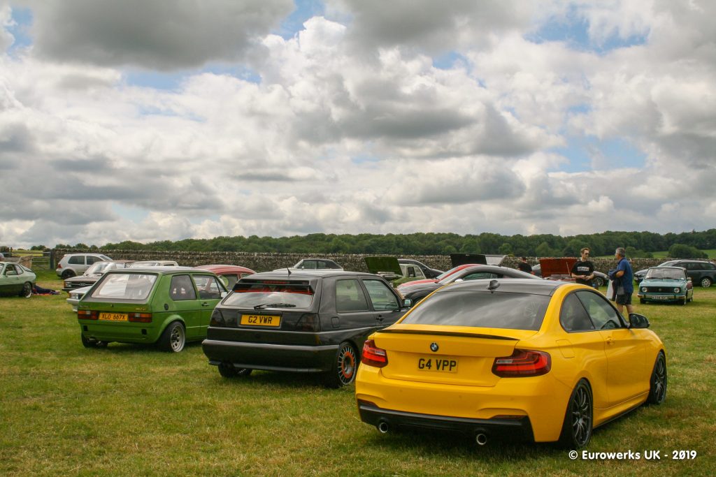 MK1 and Rallye Golf with a BMW