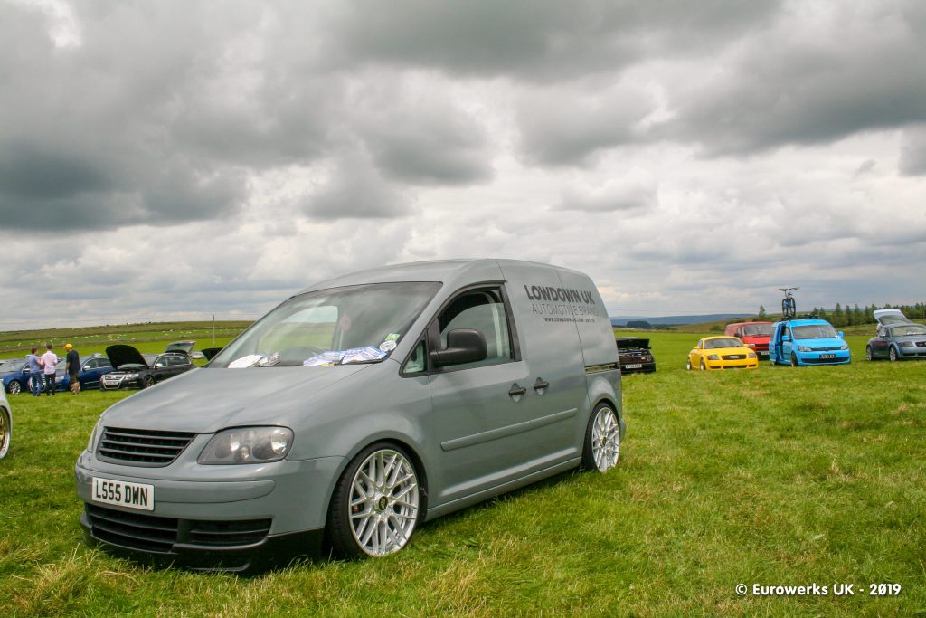 Grey VW Caddy 