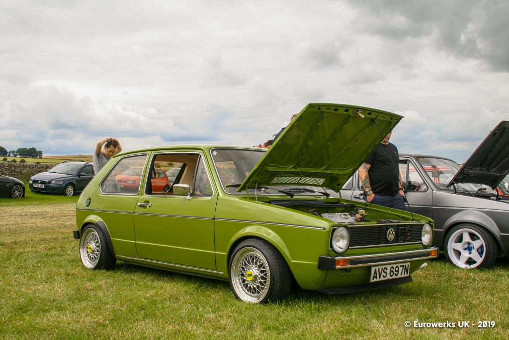 Pea Green VW MK1 Golf Dubfiction 2019
