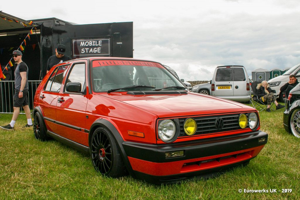 MK2 Golf Red Dubfiction 2019