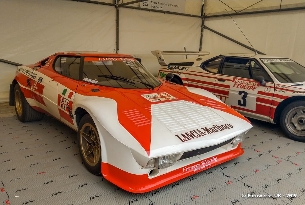 Lancia Stratos and BMW M1