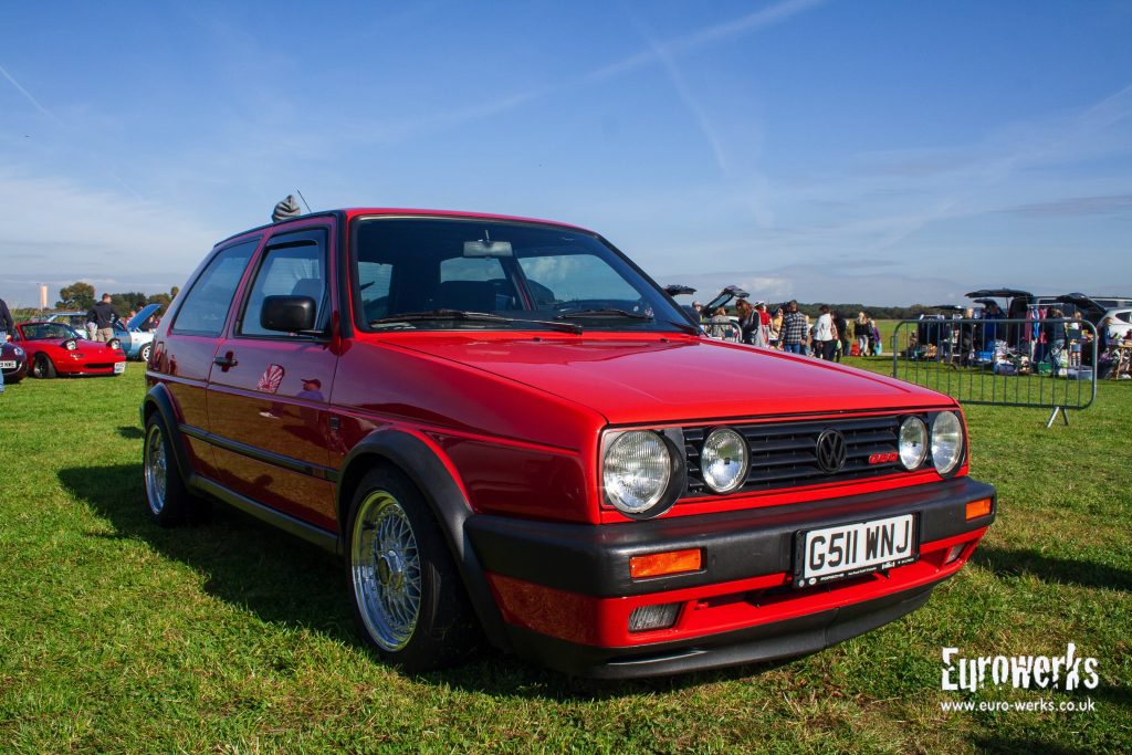 MK2 Golf G60 cars-and-coffee-september Manchester 
