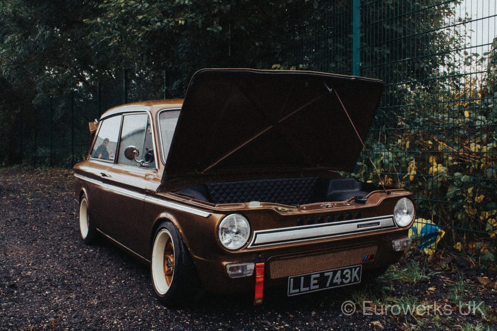Cars and Coffee October Hillman Imp 