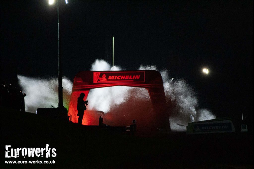 Wales GB WRC Rally Water Splash