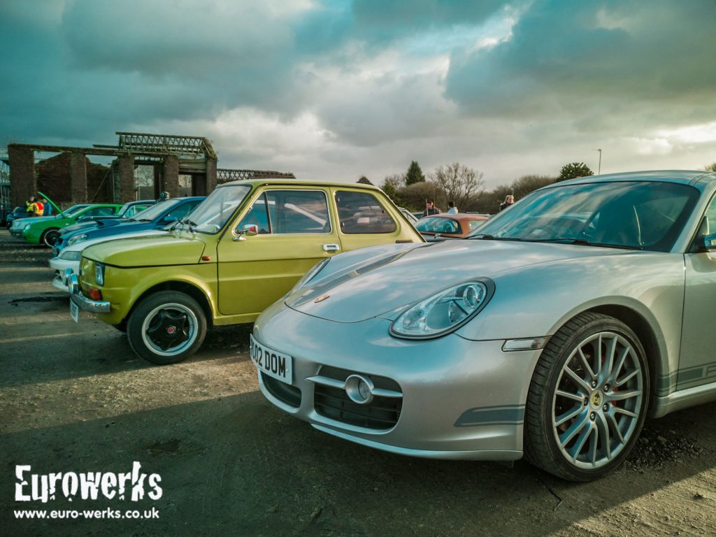 Old and New Cars and Coffee Manchester December 