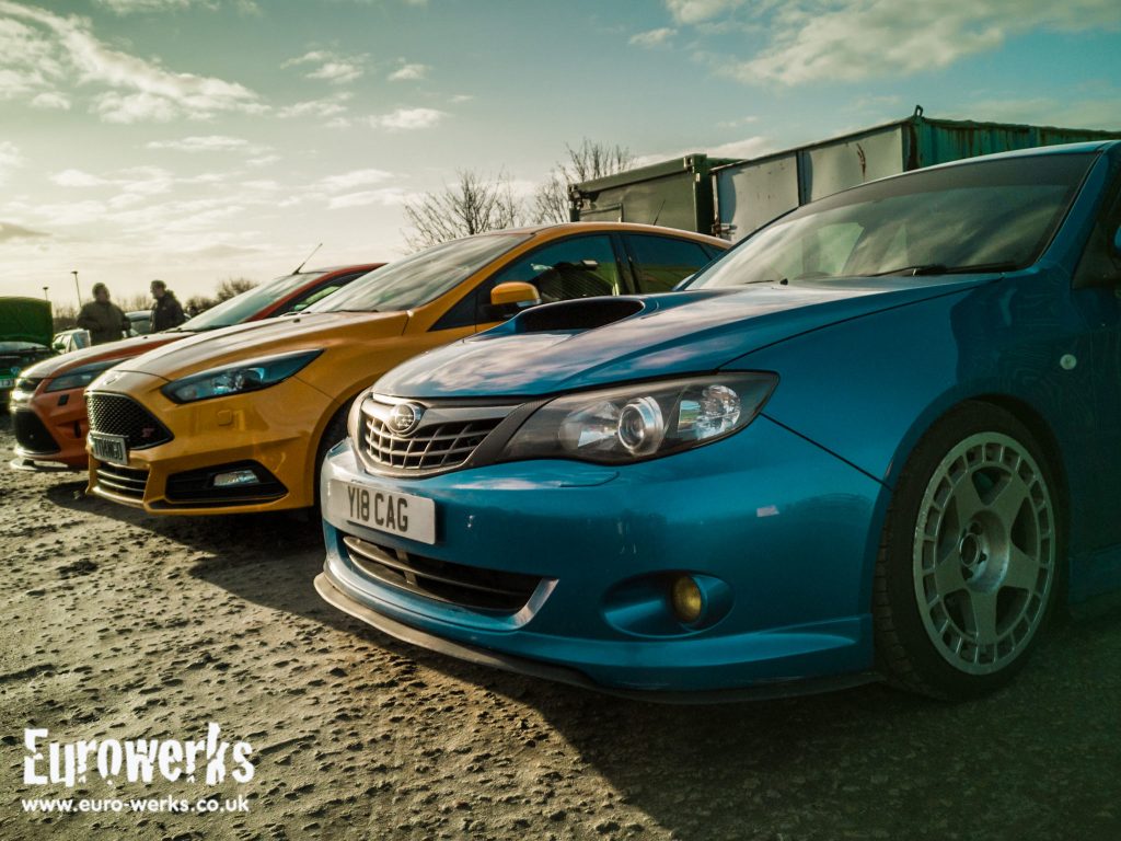 Hatchback Corner Cars and Coffee Manchester December 