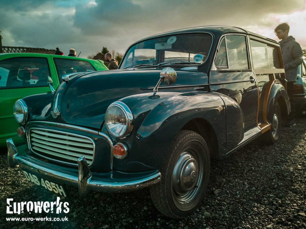 Morris Minor Cars and Coffee Manchester December 