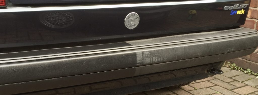 Auto Finesse Revive 50:50 on Bumper