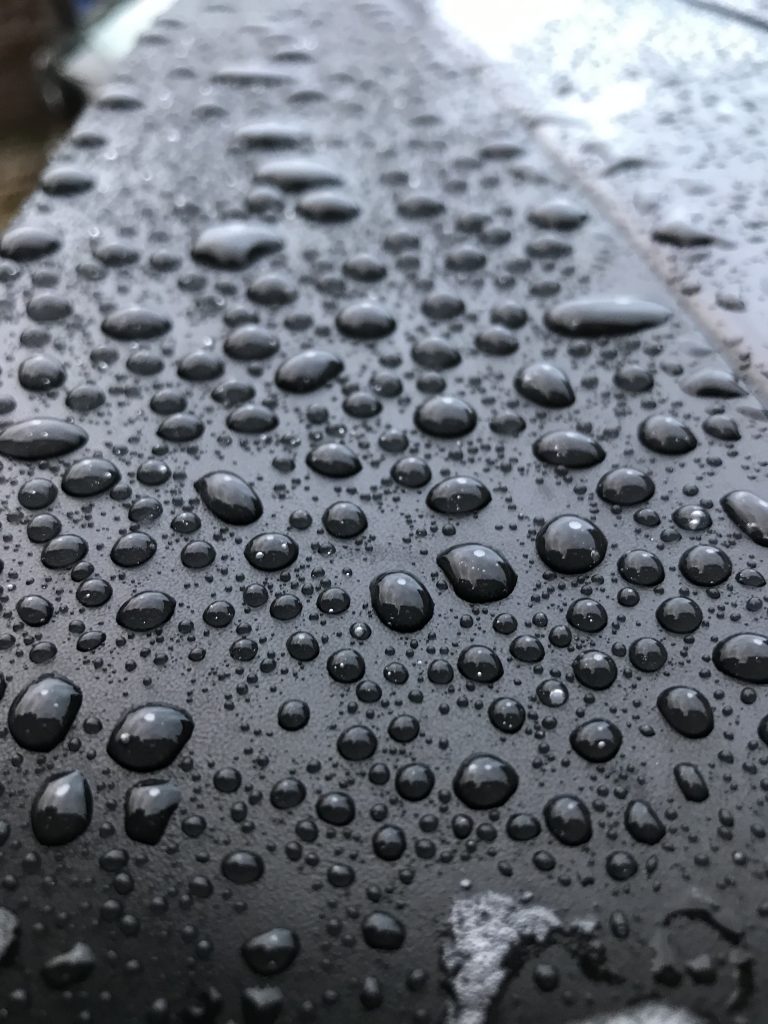 Auto Finesse Beading on Spoiler