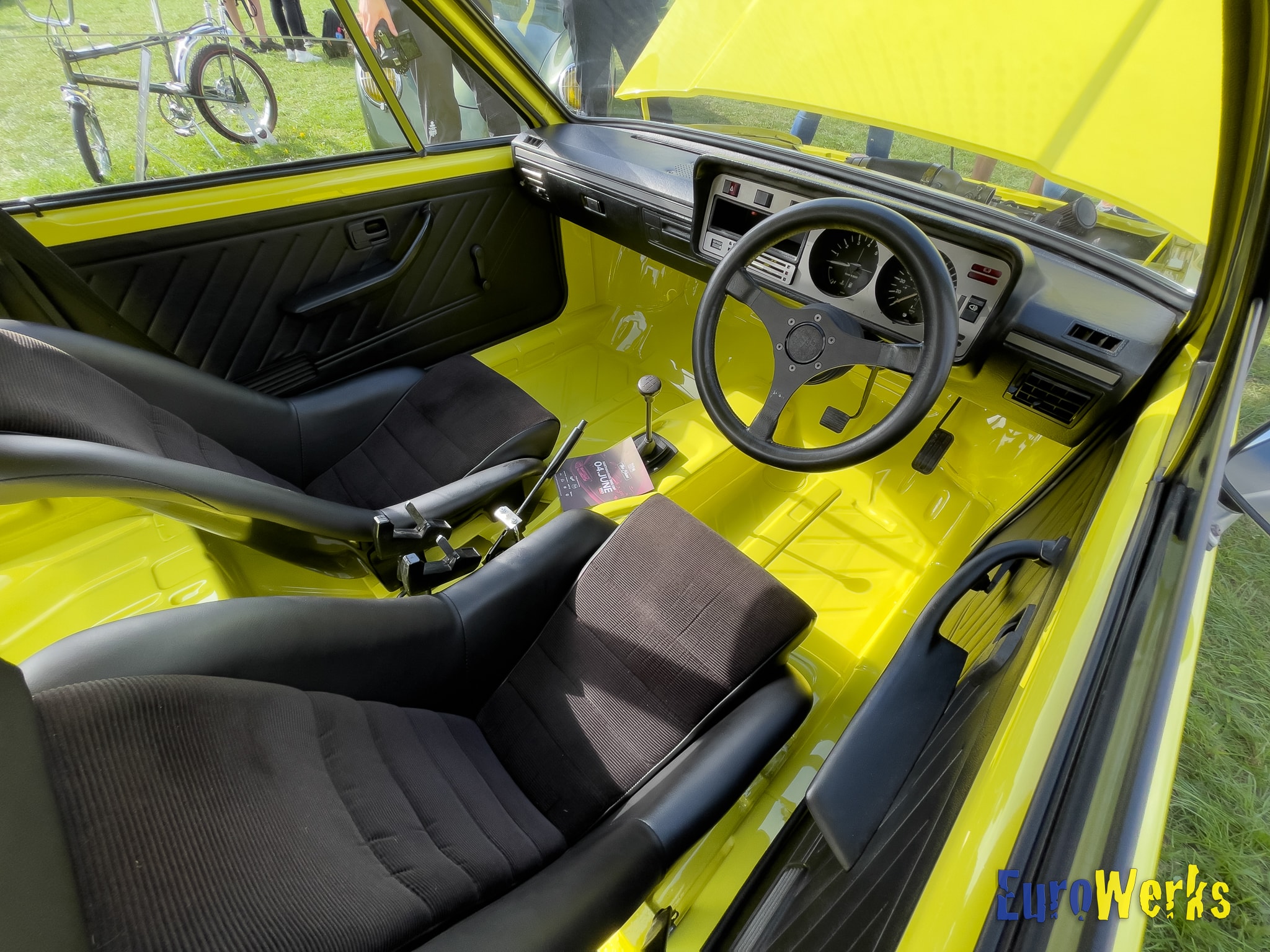 Yellow VW Scirocco The Drivers Collections 22