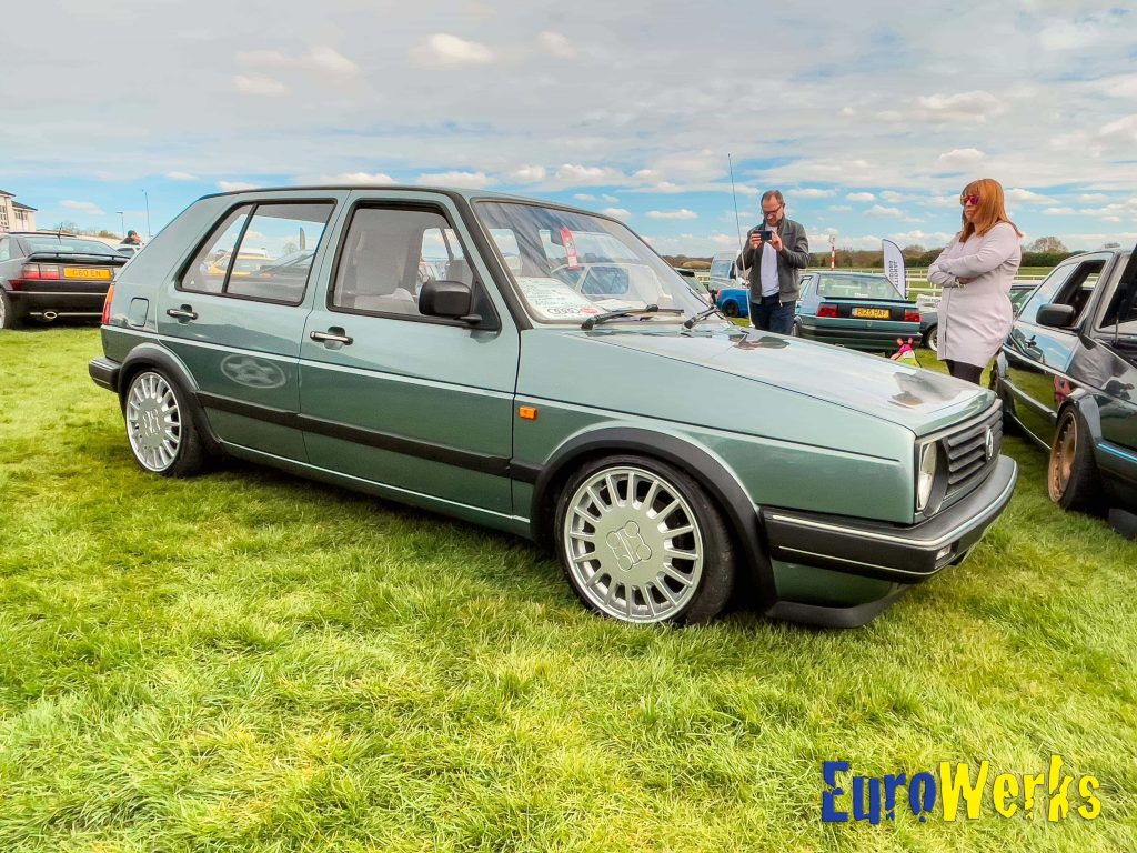 Mk2 Golf Elsecar at the Races 2023