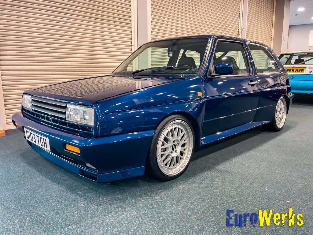 Golf Rally deep blue Elsecar at the Races 2023